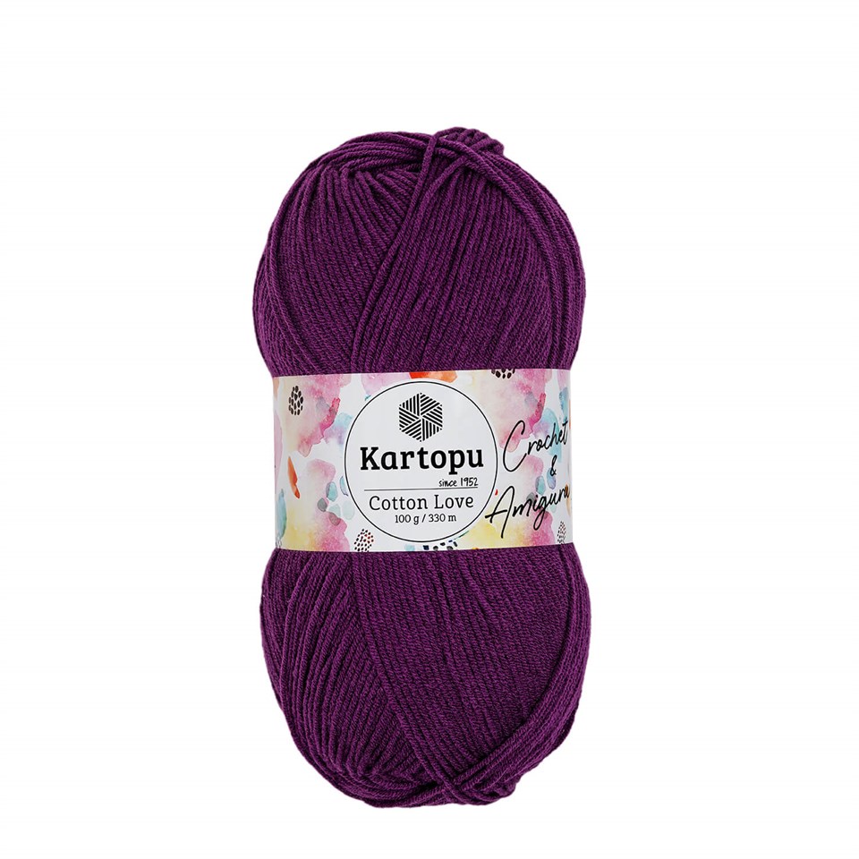 KARTOPU COTTON LOVE K727 KOYU MOR 