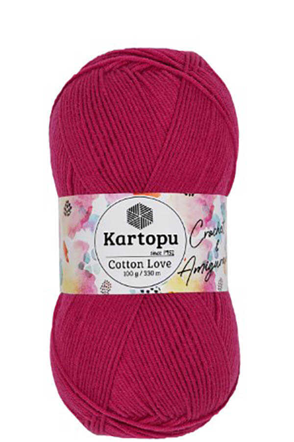 KARTOPU COTTON LOVE K734 FUŞYA