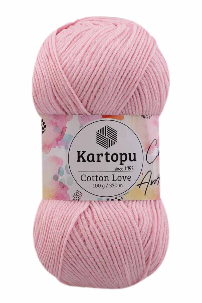 KARTOPU COTTON LOVE K768 PEMBE