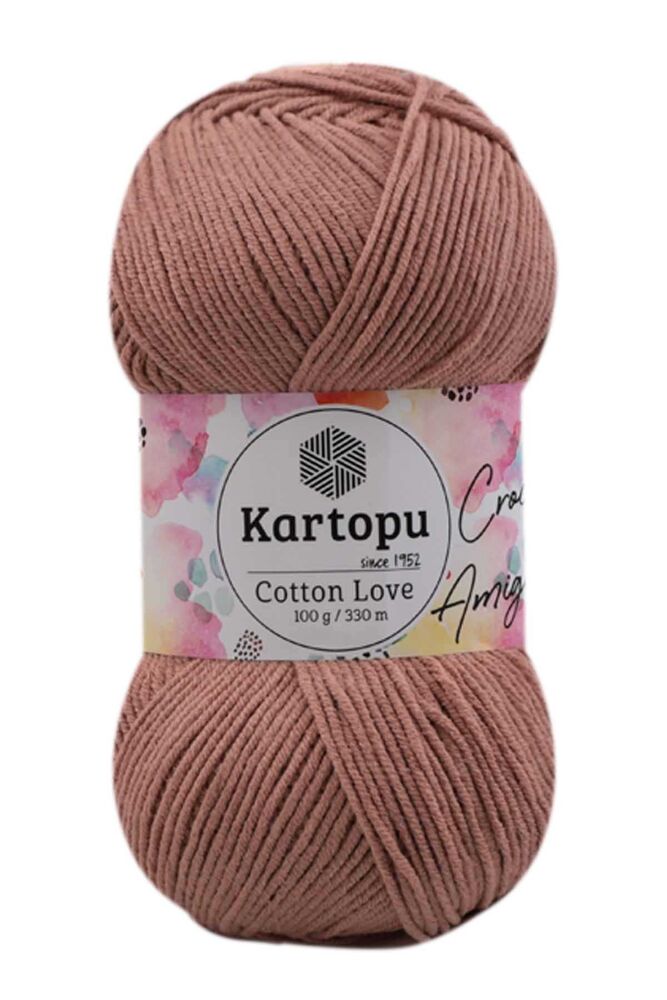 KARTOPU COTTON LOVE K842 AÇIK KAHVE