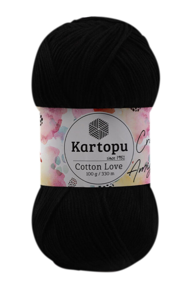 KARTOPU COTTON LOVE K940 SİYAH