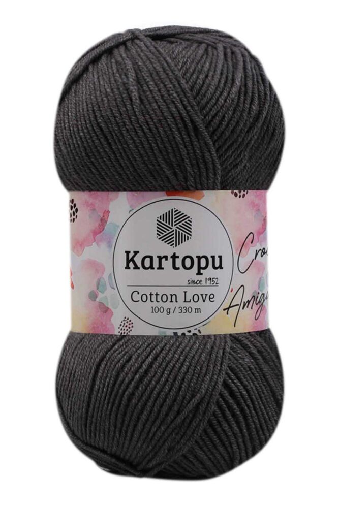 KARTOPU COTTON LOVE K995 KOYU GRİ