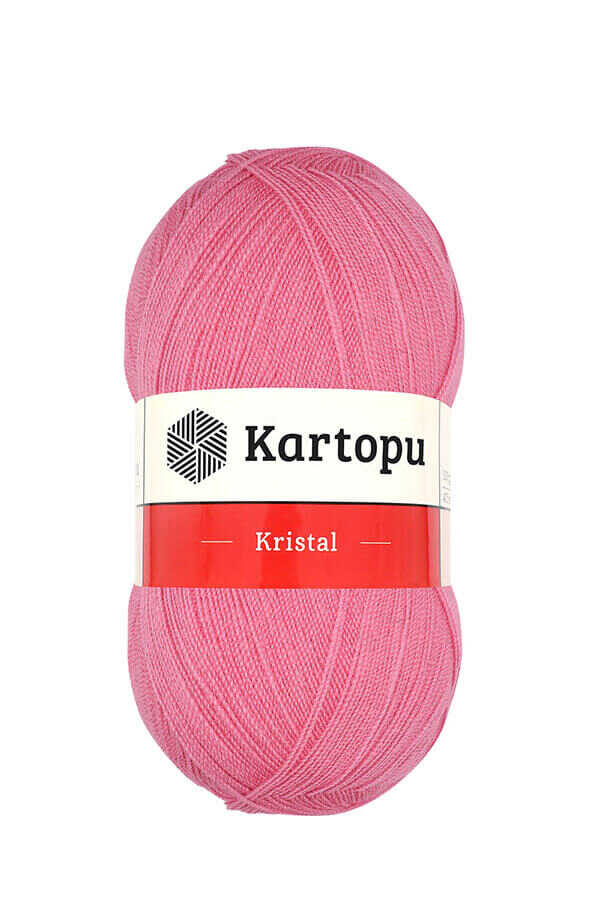 KARTOPU KRİSTAL LİF İPİ  K1790 PEMBE