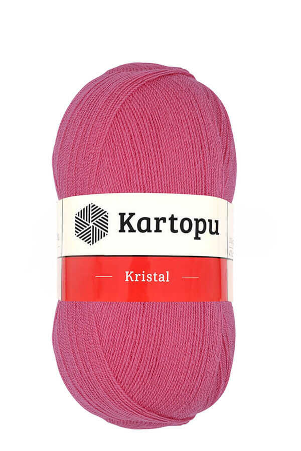 KARTOPU KRİSTAL LİF İPİ  K733 PEMBE