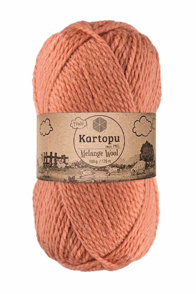 KARTOPU MELANGE WOOL K784 SOĞAN KABUĞU