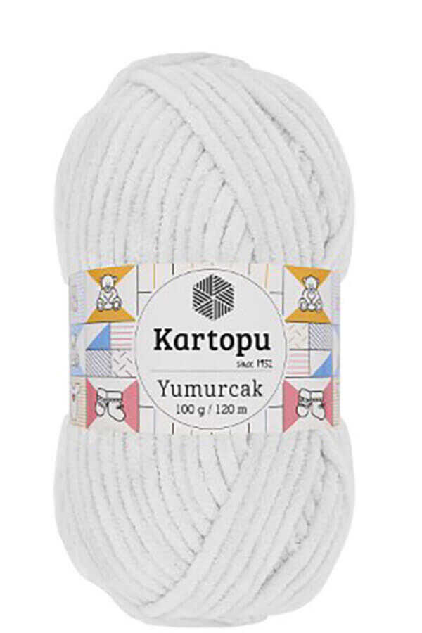 KARTOPU YUMURCAK K010 BEYAZ