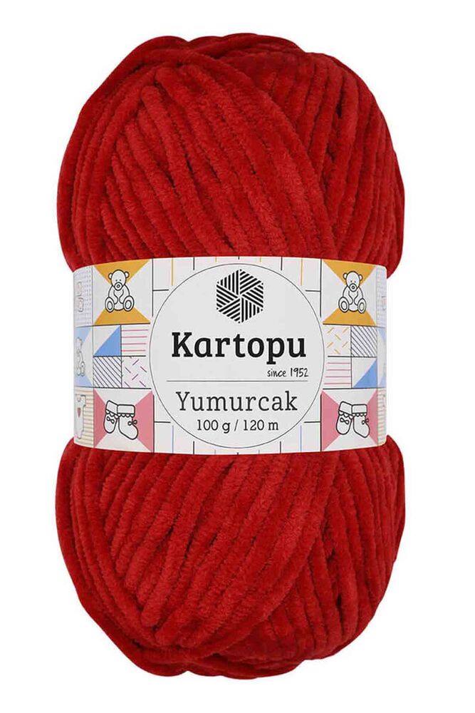 KARTOPU YUMURCAK K126 KOYU KIRMIZI