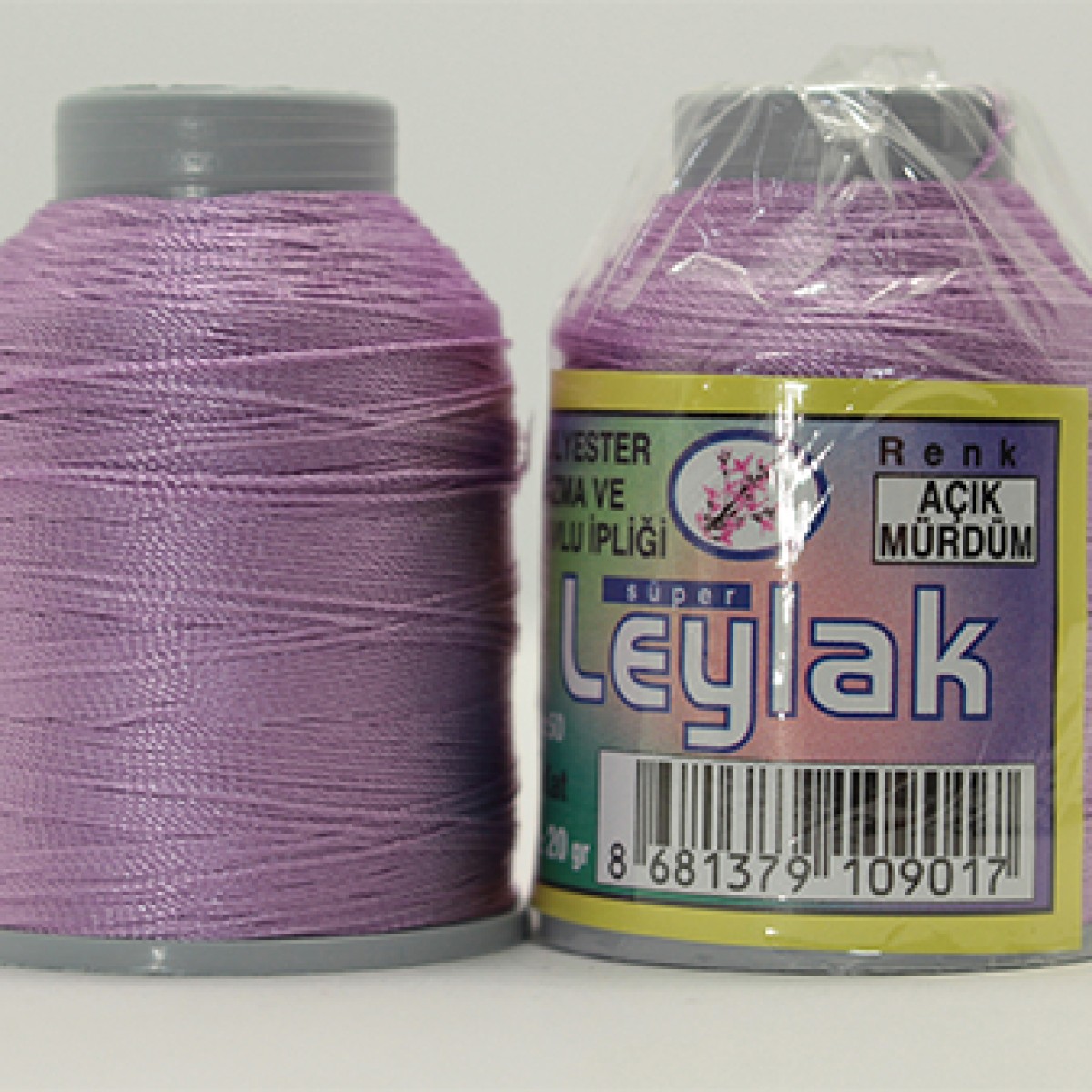 LEYLAK 6 KAT NO: 50 POLYESTER YAZMA VE HAVLU İPİ 20GR  - AÇIK MÜRDÜM 