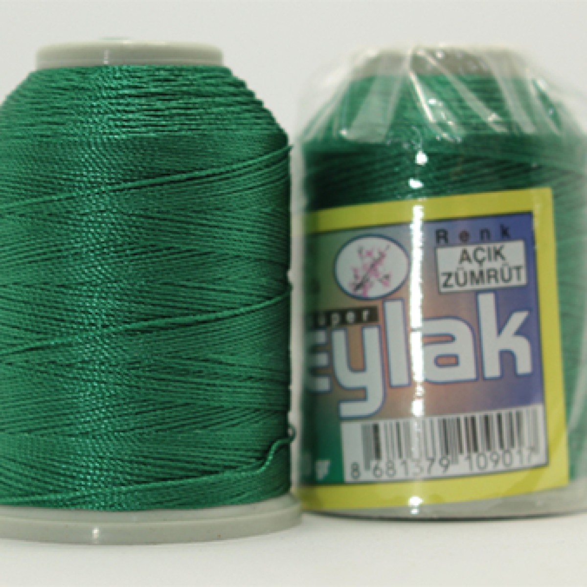 LEYLAK 6 KAT NO: 50 POLYESTER YAZMA VE HAVLU İPİ 20GR  - AÇIK ZÜMRÜT