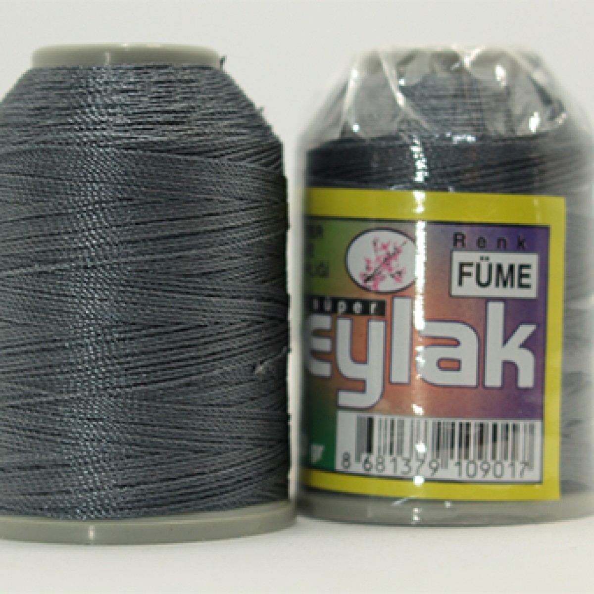 LEYLAK 6 KAT NO: 50 POLYESTER YAZMA VE HAVLU İPİ 20GR  - FÜME