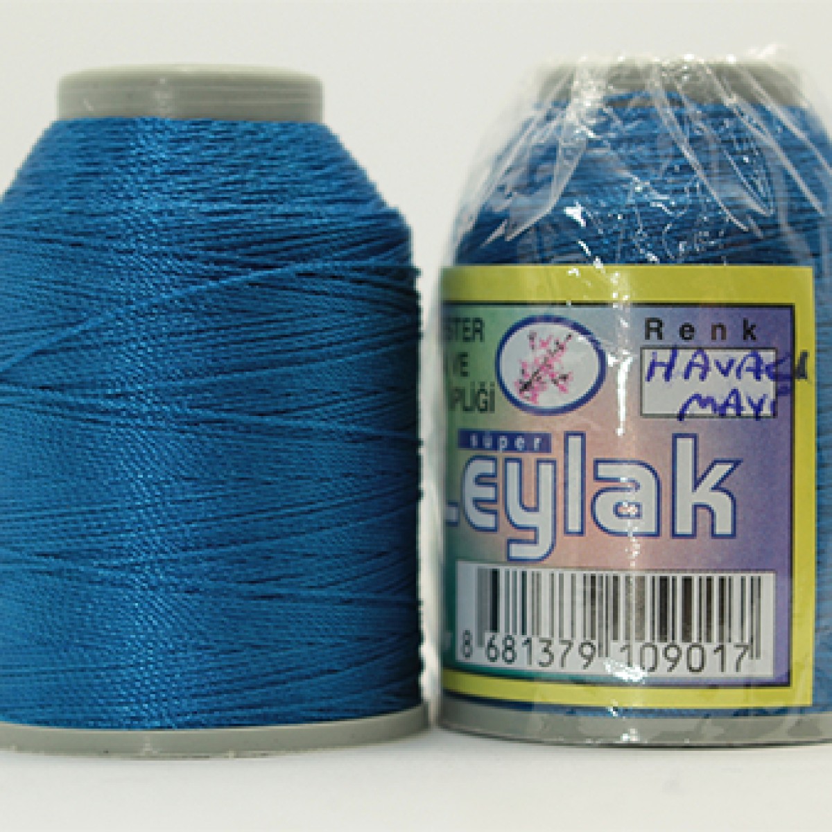 LEYLAK 6 KAT NO: 50 POLYESTER YAZMA VE HAVLU İPİ 20GR  - HAVACI MAVİ