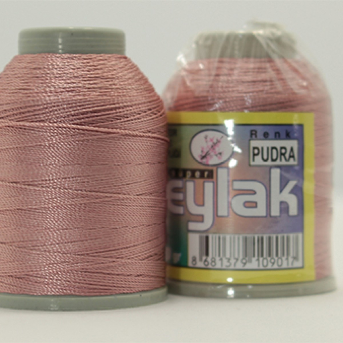 LEYLAK 6 KAT NO: 50 POLYESTER YAZMA VE HAVLU İPİ 20GR  - PUDRA