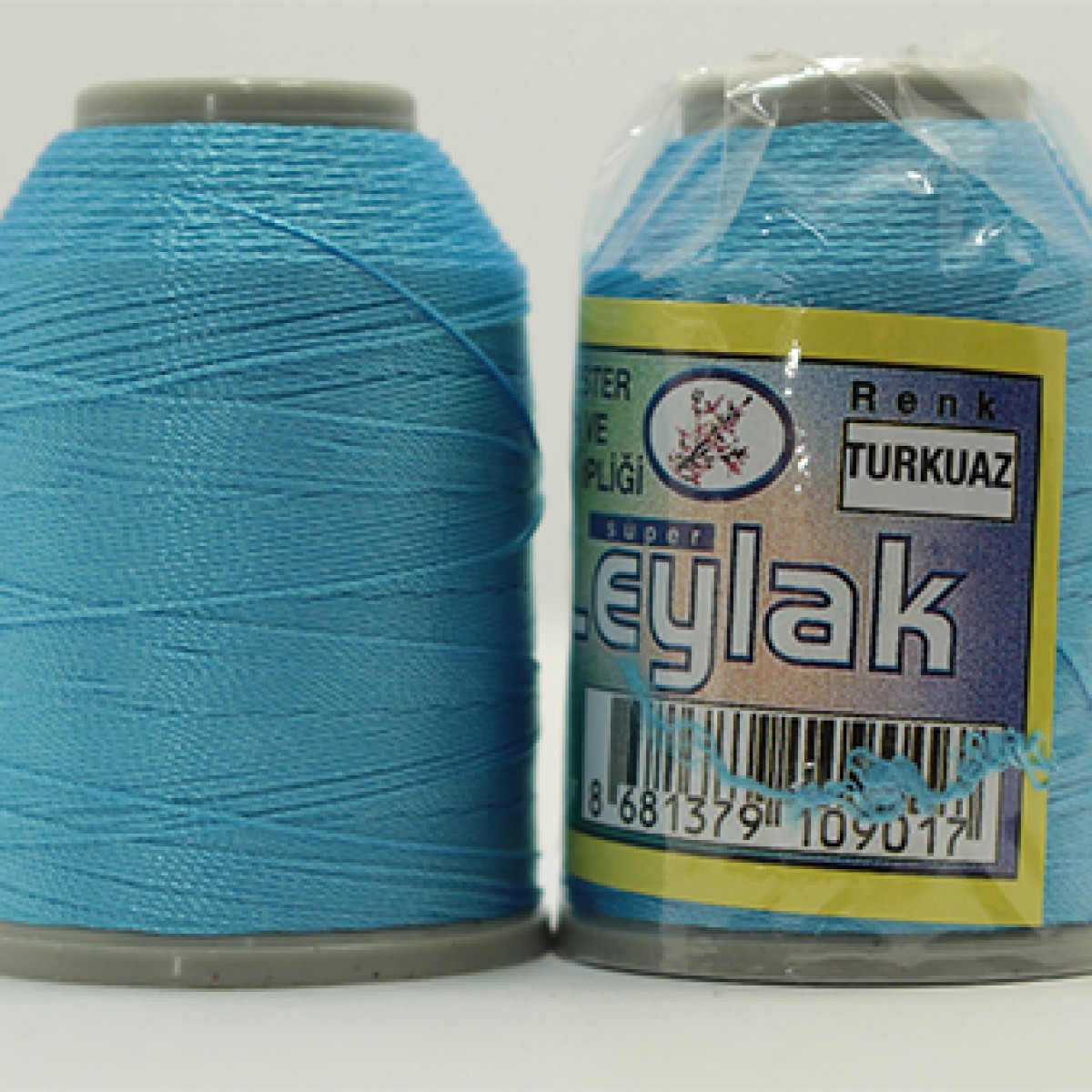 LEYLAK 6 KAT NO: 50 POLYESTER YAZMA VE HAVLU İPİ 20GR  - TURKUAZ