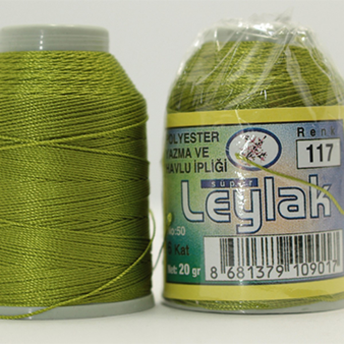 LEYLAK 6 KAT NO: 50 POLYESTER YAZMA VE HAVLU İPİ 20GR  - 117