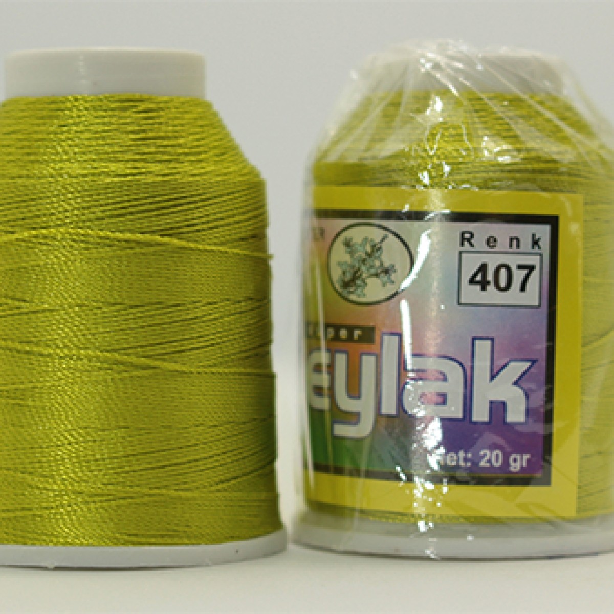 LEYLAK 6 KAT NO: 50 POLYESTER YAZMA VE HAVLU İPİ 20GR  - 407