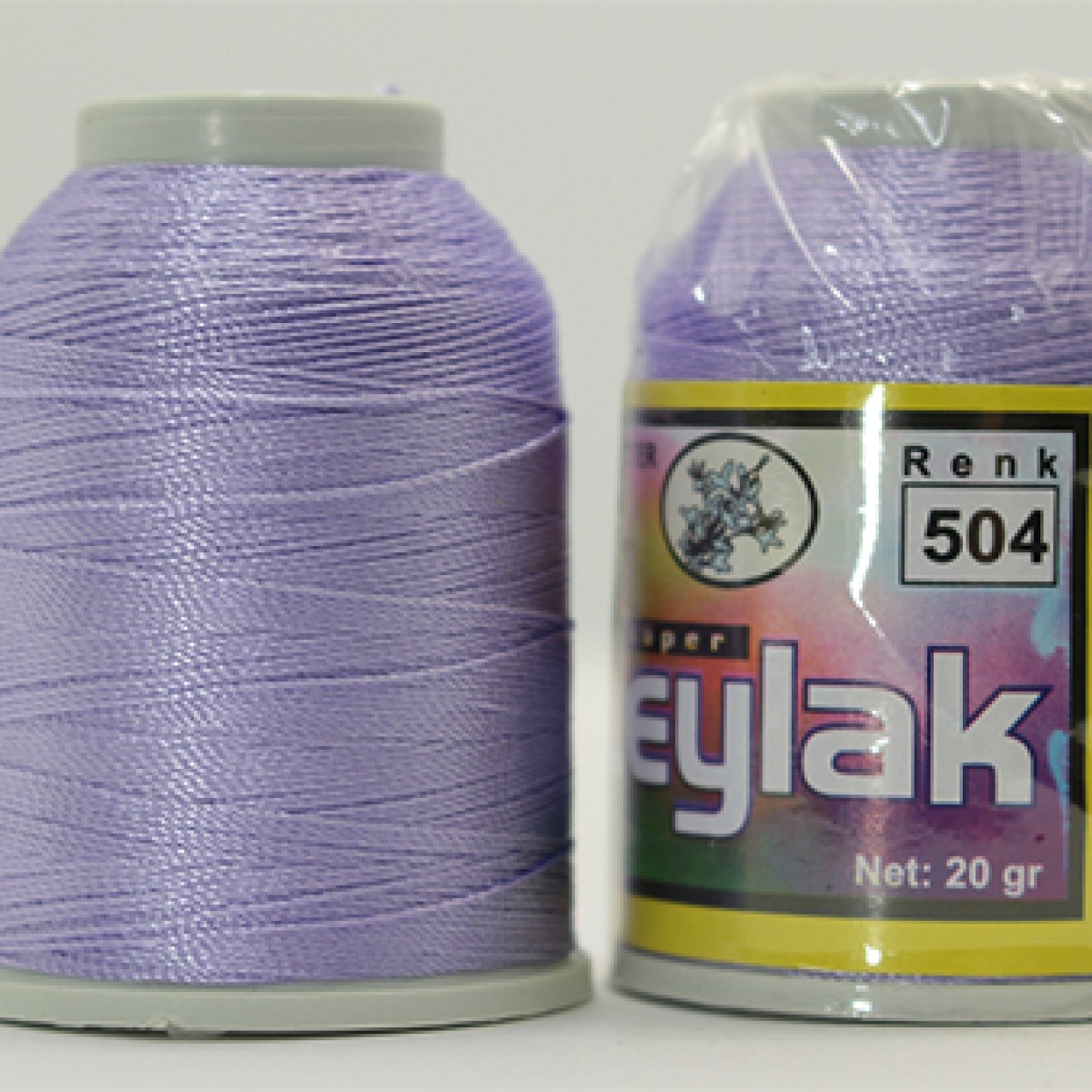 LEYLAK 6 KAT NO: 50 POLYESTER YAZMA VE HAVLU İPİ 20GR  - 504