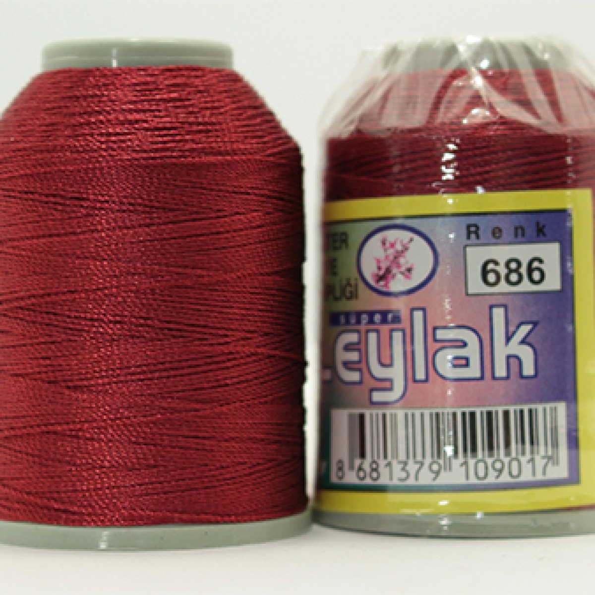 LEYLAK 6 KAT NO: 50 POLYESTER YAZMA VE HAVLU İPİ 20GR  - 686