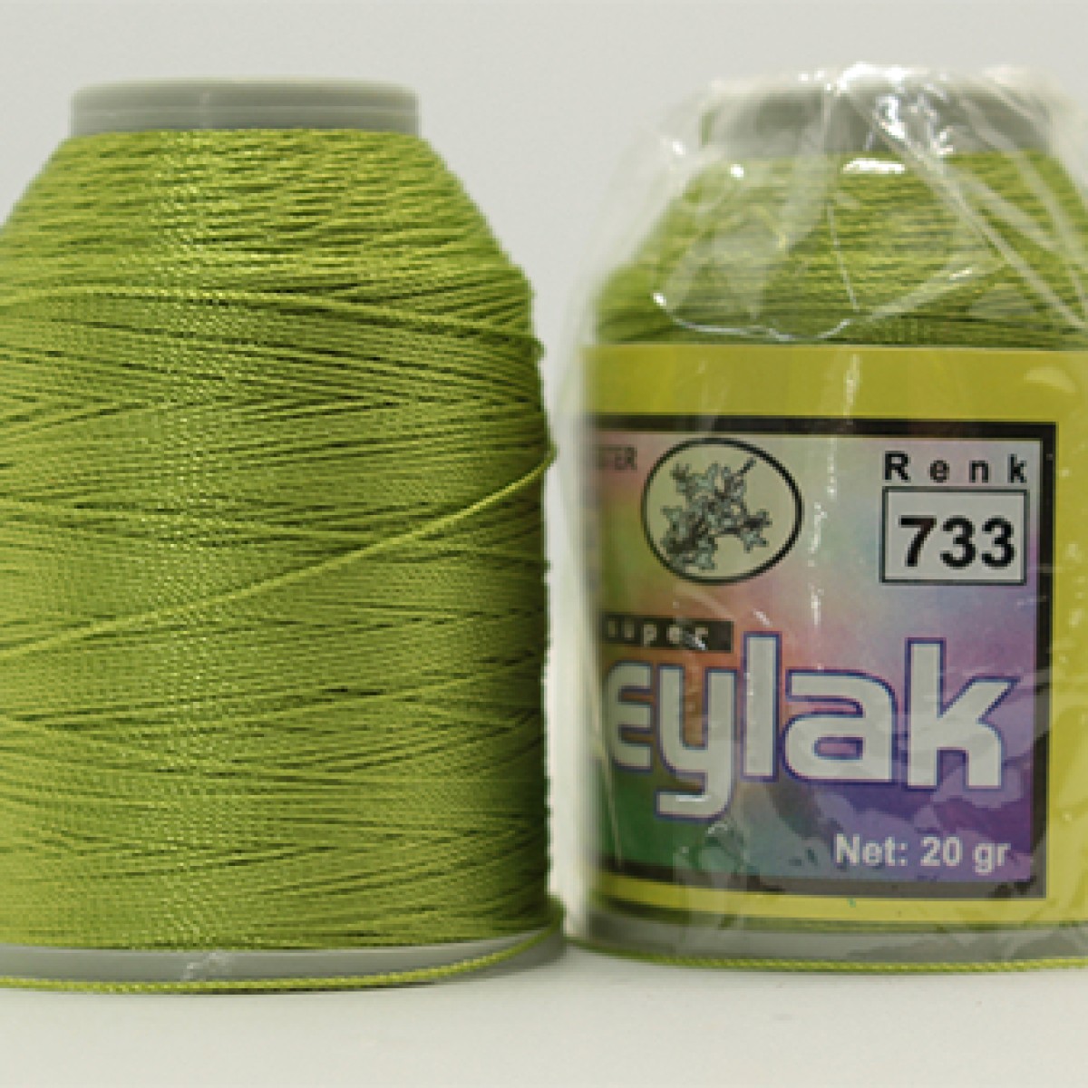 LEYLAK 6 KAT NO: 50 POLYESTER YAZMA VE HAVLU İPİ 20GR  - 733