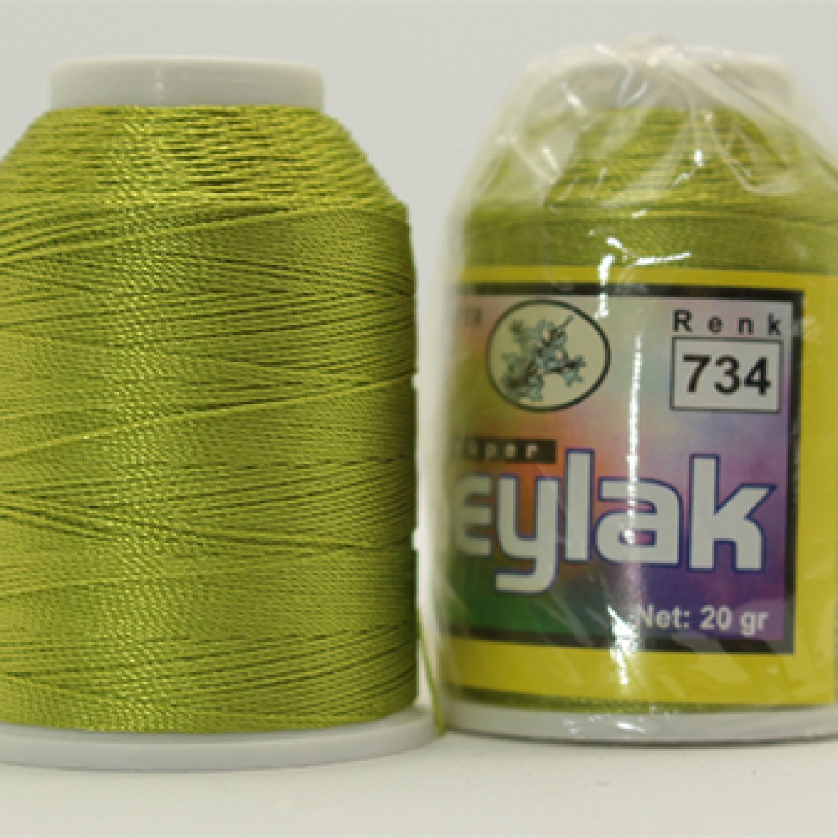 LEYLAK 6 KAT NO: 50 POLYESTER YAZMA VE HAVLU İPİ 20GR  - 734