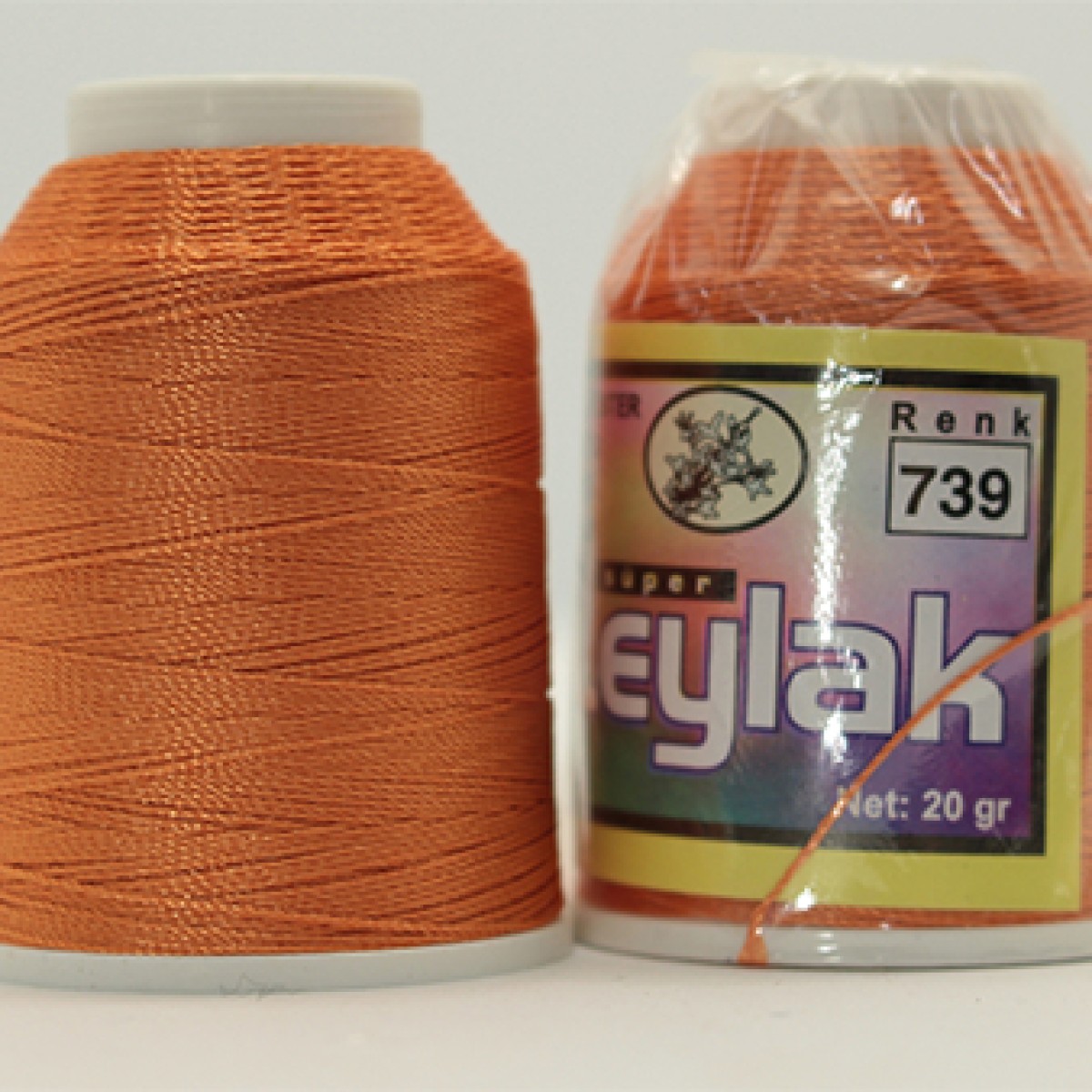 LEYLAK 6 KAT NO: 50 POLYESTER YAZMA VE HAVLU İPİ 20GR  - 739