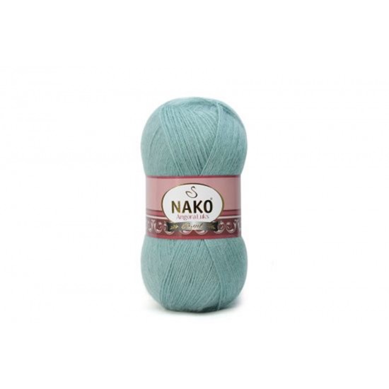 NAKO ANGORA LÜKS 10628 BAKIR YEŞİLİ