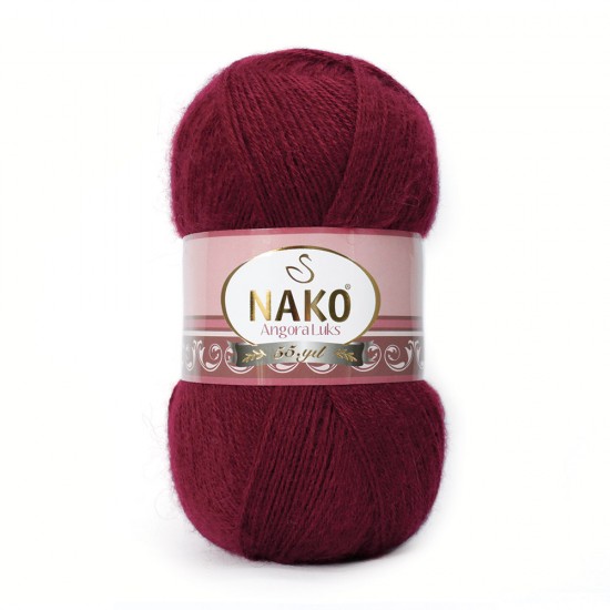 NAKO ANGORA LÜKS 1238 KIZIL BORDO