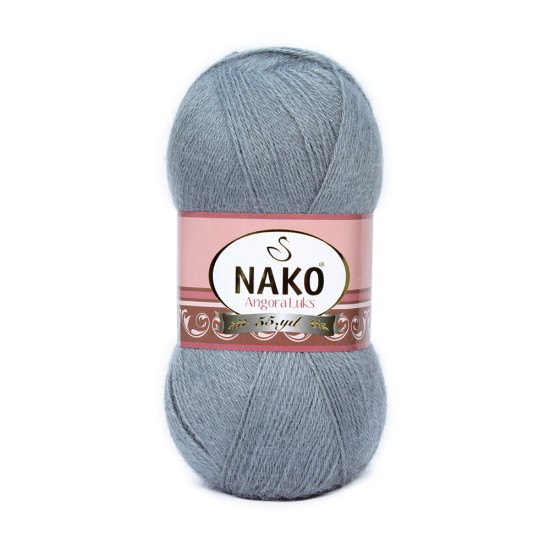 NAKO ANGORA LÜKS 3468 KOYU METALİK GRİ