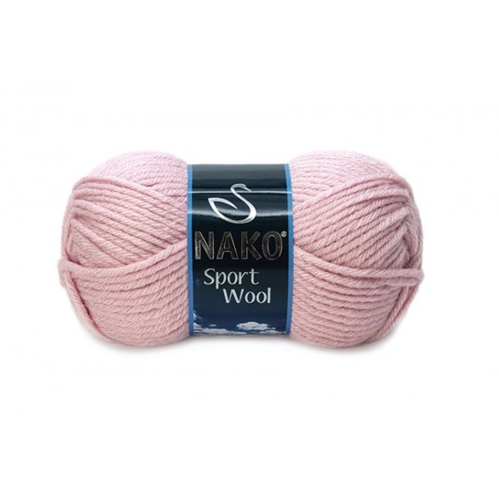 NAKO SPORT WOOL 10639 PUDRA