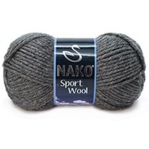 NAKO SPORT WOOL 193 KOYU GRİ MELANJ