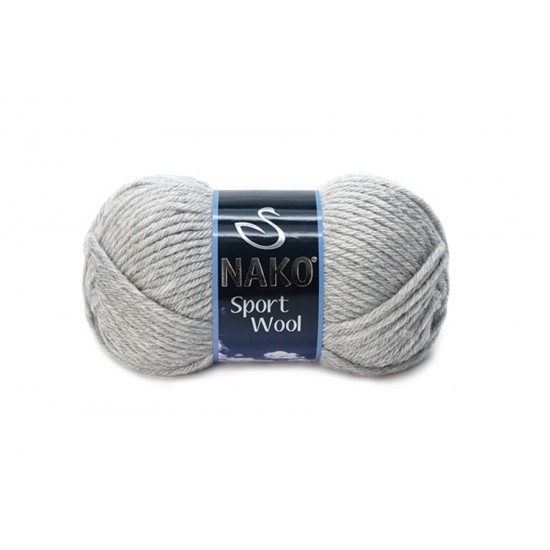 NAKO SPORT WOOL 195 AÇIK GRİ MELANJ