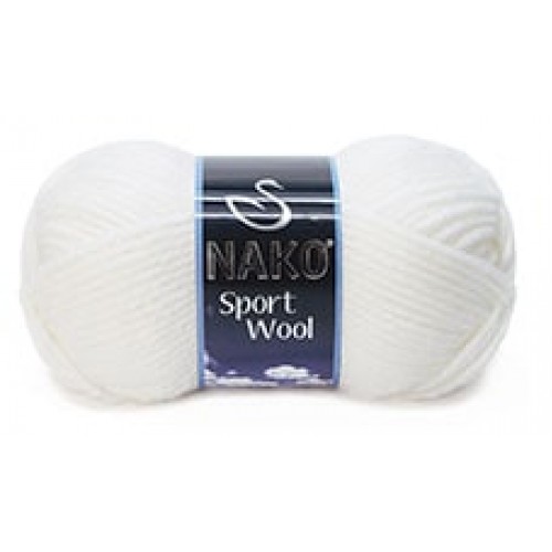 NAKO SPORT WOOL 208 BEYAZ