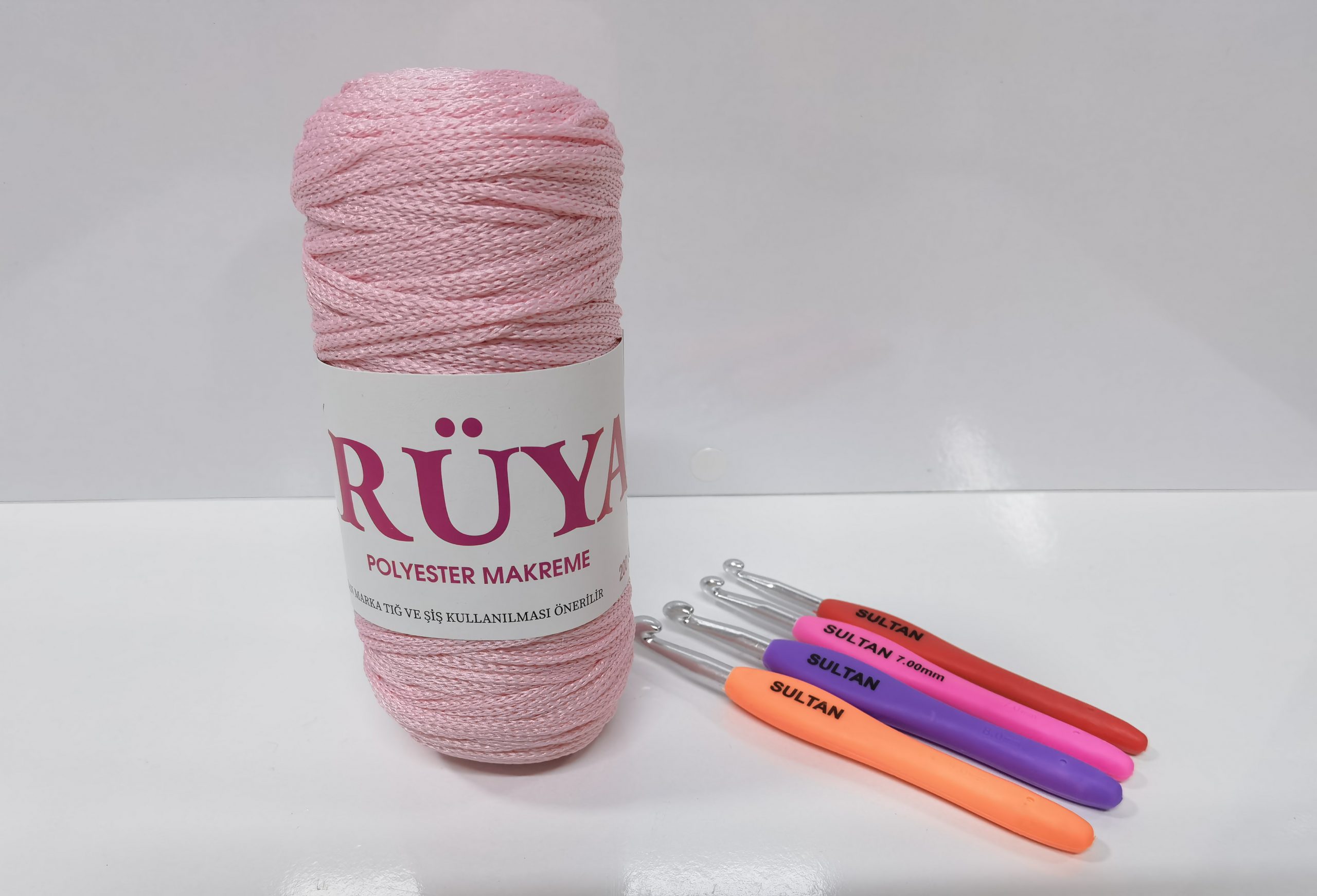 POLYESTER MAKROME 100 GR - UÇUK PEMBE