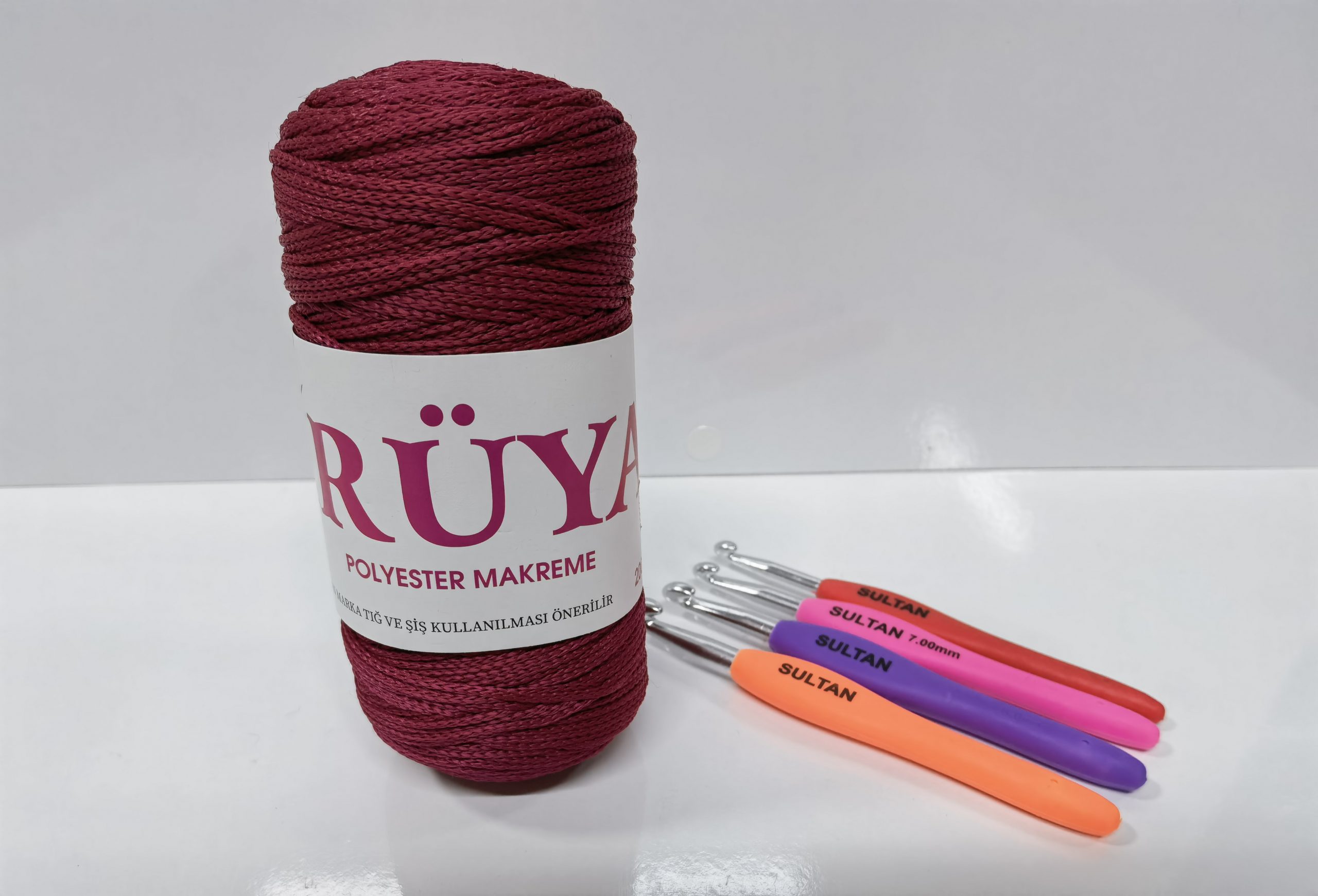 POLYESTER MAKROME 100 GR - BORDO