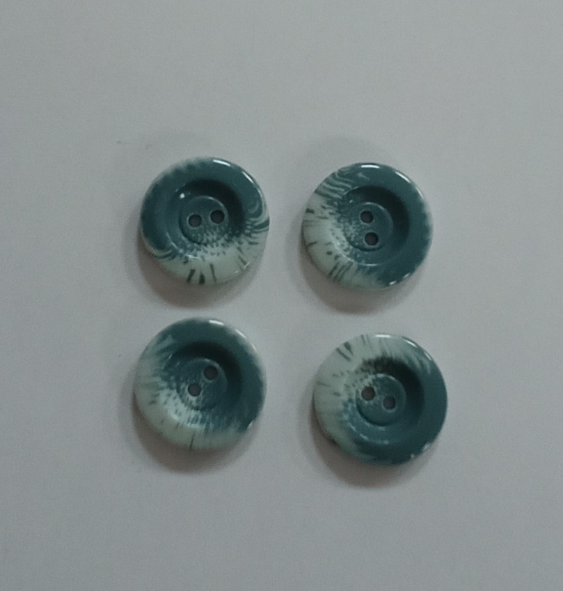 DÜĞMELER - YELEK & HIRKA DÜĞMESİ NO:4 18MM - PASTEL YEŞİL