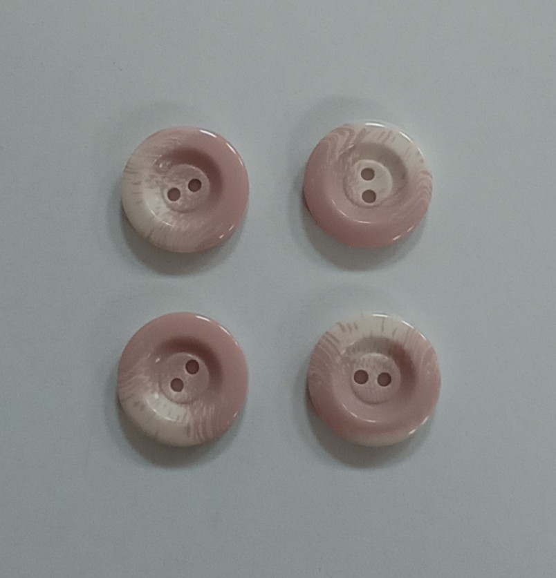 DÜĞMELER - YELEK & HIRKA DÜĞMESİ NO:4 18MM  - PEMBE